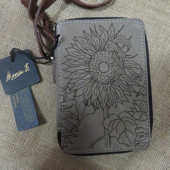 NWT Mona B Sunny Wristlet - Picture 3 of 7